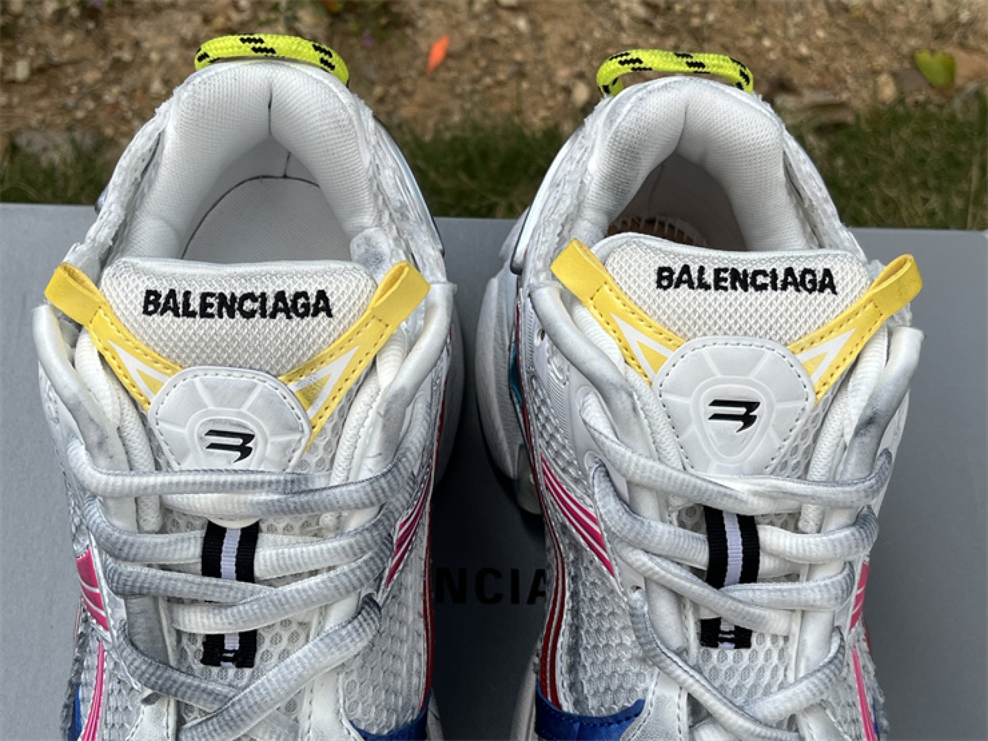 Balenciaga Runner Lace-Up Multicolor - Listinge